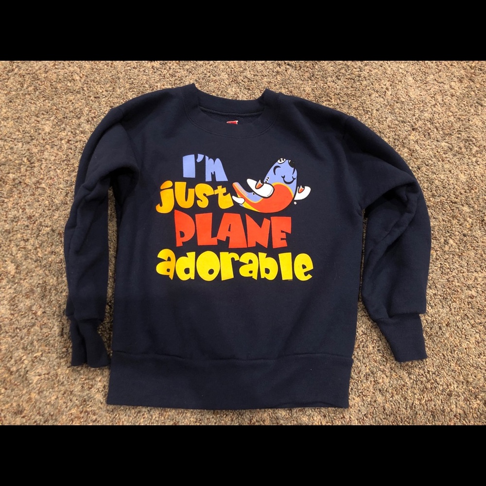Boys Hanes sweatshirt size small (4T/5T)